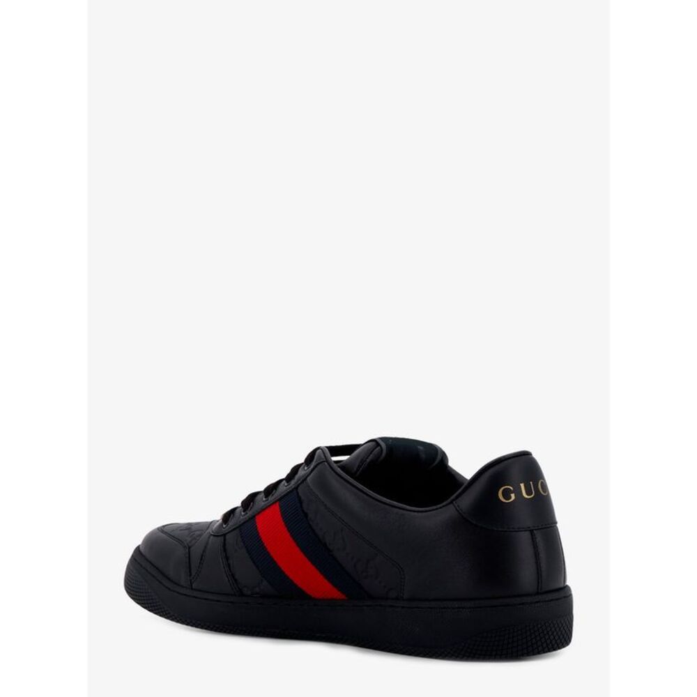 Gucci Men Screener Leather Sneakers - Picture 3 of 5